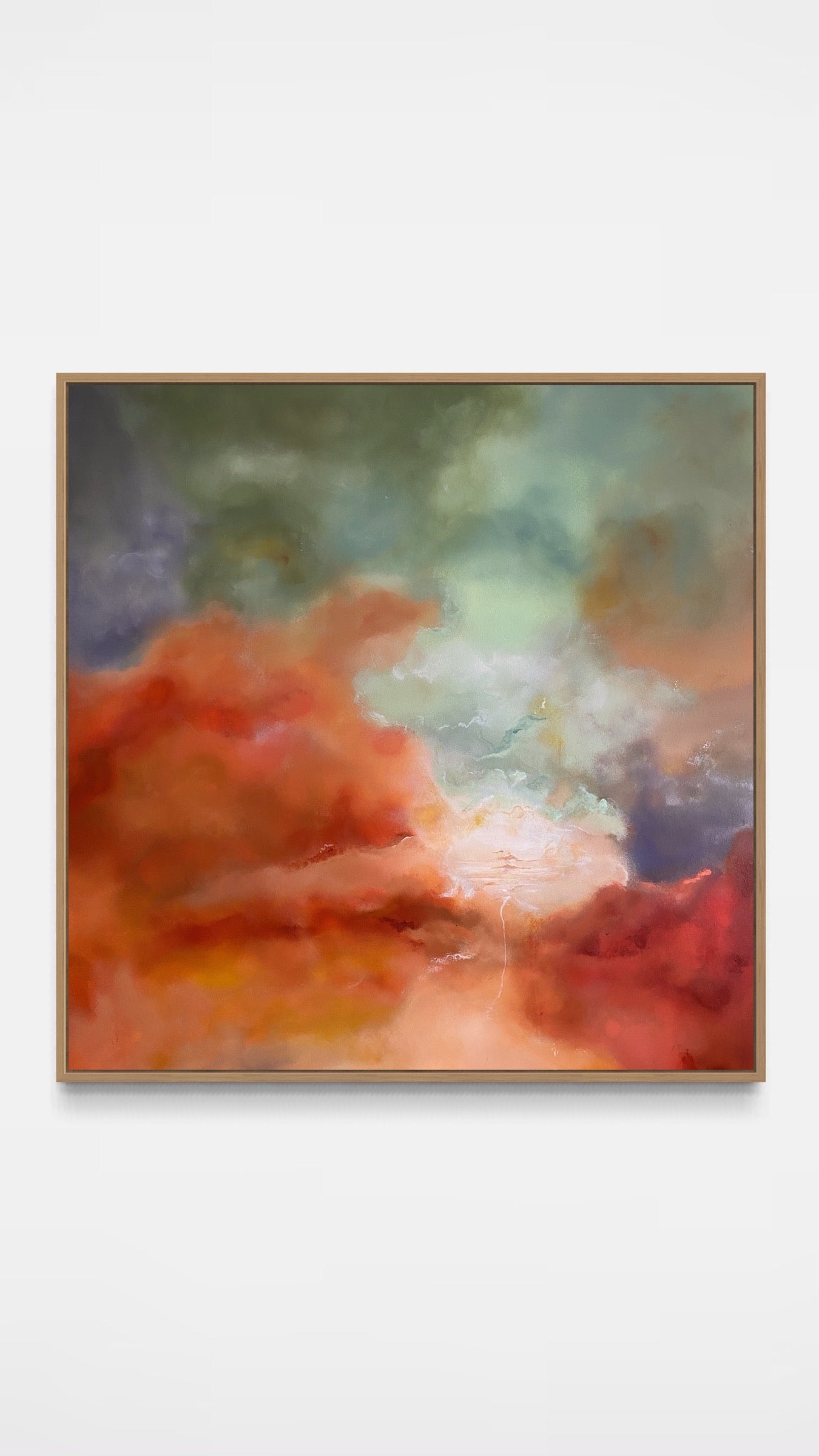 Coral Haven | 103 x 103cm