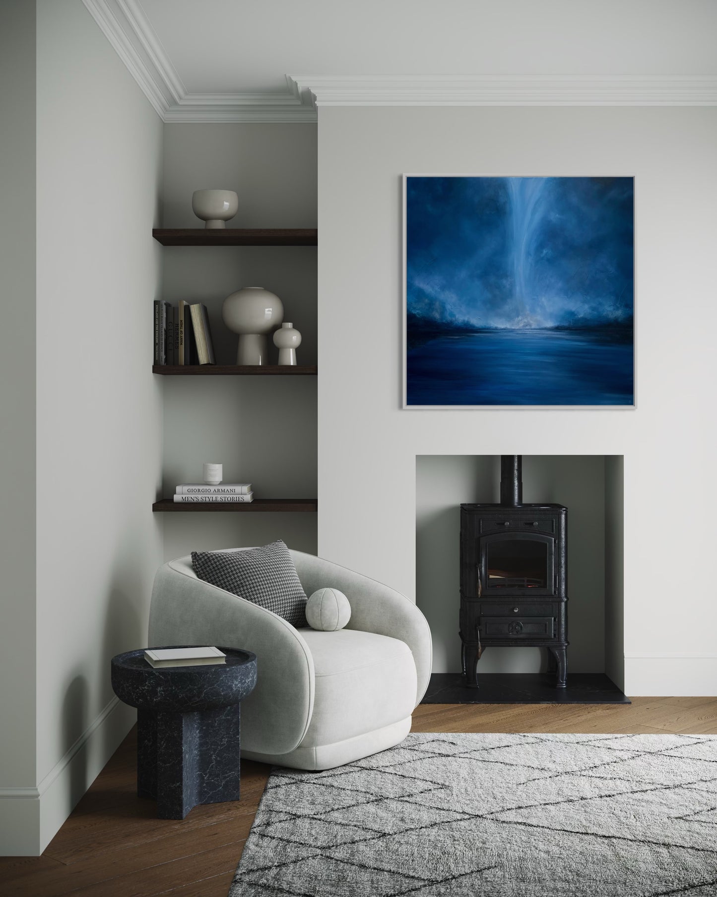 The Veil Between | 103 x 103cm